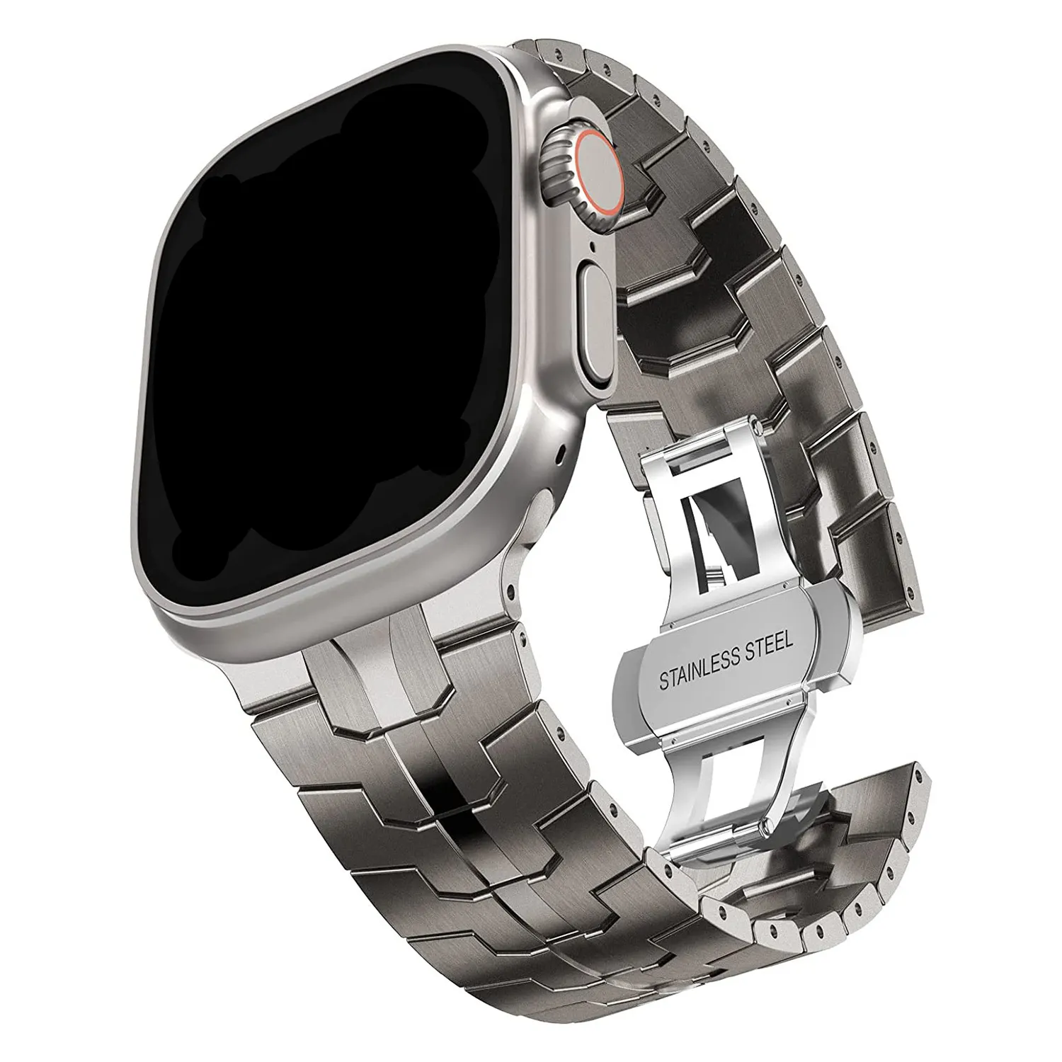 Di lusso in metallo Premium Comfort sottile in titanio Smart Watch Ultra cinturino di ricambio per Apple Iwatch 9 8 7 6 49mm 45mm