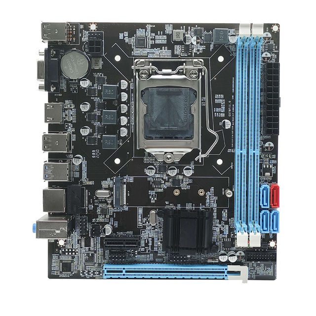 New B75 Motherboard 1000m M.2 Motherboard B75 Dual DDR3 USB 3.0 SATA 2.0 Computer B75 Motherboard