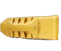 Dents de godet d'excavatrice SAR/TIG 1U3352RE E320 de remplacement, en acier allié T1/T2, dureté 48-53HRC, résistance aux chocs 17-21J, garantie 1 an, excellent rapport qualité-prix