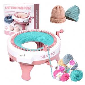 Precio de fábrica <span class=keywords><strong>Sentro</strong></span> 48 aguja mano conveniente máquina educativa Circular tejer juguete para niños - Product Image 1