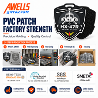 Patch PVC personnalisé en forme de cassette audio, badge musical rétro pour vestes, sacs à dos, casquettes et vêtements streetwear AWELLS