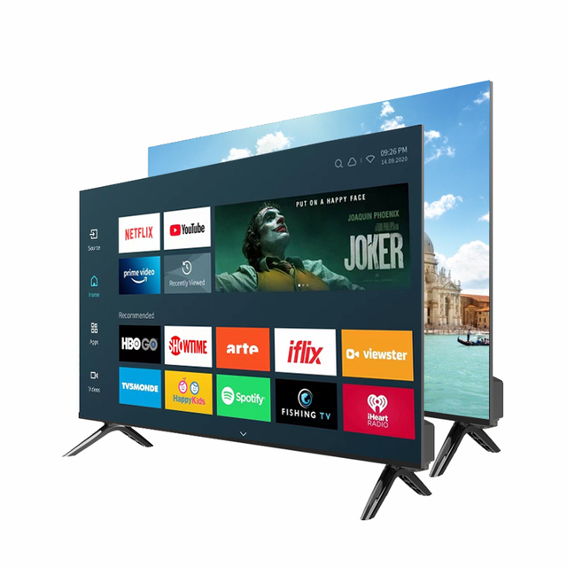 Frameless LED 32" UHD Screen Television TV 65 Inch 4K Smart TV Android 75 Inch Smart Television Panel