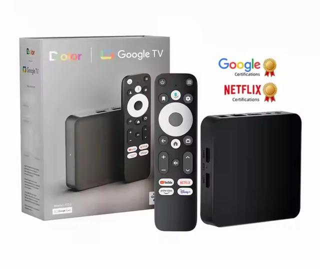 Gd2 4K Android TV Box Certified Amlogic Quad Core 8GB RAM Supports Android 12 Operating System 1-Year Warranty