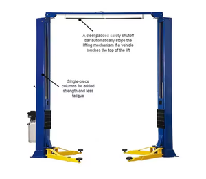 Tricar Heavy-Duty 12,000 lb <strong>Car</strong> Lift 5-Ton Hydraulic Garage <strong>Car</strong> Hoist Two-Post <strong>Manual</strong> Release Single <strong>Car</strong> <strong>Jack</strong> - Product Image 2