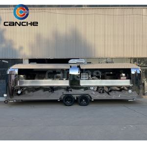 Restauration rapide Concession Food Trailers Design Cuisine mobile Europe Street food Trailer Entièrement équipé - Product Image 5