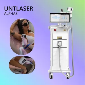 2024 UNTlaser 4 длина волны 755 808 1064 диодный лазер для удаления волос машина для лица и тела