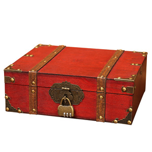 Wooden <b>Storage</b> <b>Box</b> Set Stackable With Lid Desk Jewelry Cosmetic Organizer Decorative Prop Toy Treasure <b>Box</b> Solid Color Flip - Product Image 4