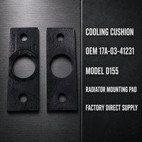 Coussin de refroidissement pour bulldozer 17A-03-41231 pour support de radiateur D155, pièces de rechange, fournisseur en gros d'usine