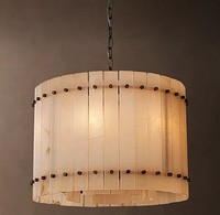Lustres en laiton et albâtre espagnol au design moderne et luxueux, pour hôtel, villa, escalier, salon, décoration, luminaire suspendu en marbre