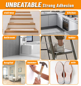 <span class=keywords><strong>Nastro</strong></span> antiscivolo per gradini da 32 "x 4" <span class=keywords><strong>nastro</strong></span> antiscivolo per <span class=keywords><strong>bagno</strong></span> di sicurezza strisce antiscivolo trasparenti <span class=keywords><strong>e</strong></span> Peva Waterproof (confezione da 15)-indoor - Product Image 5