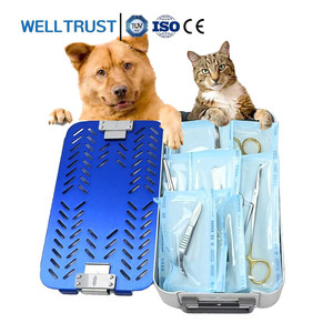 Kit de Instrumentos Quirúrgicos Veterinarios Well Trust para Esterilización de Perros y Gatos, Juego de Cirugía <span class=keywords><strong>Veterinaria</strong></span> con Certificación CE, Kits al por Mayor - Product Image 1
