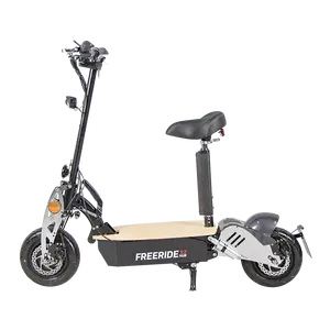 Erwachsenen-Scooter elektrisch klappbarer Tretroller 2000 W/2500 W Elektroroller mit CE Unisex 60 V hölzerner M2 10  20 a Scheibenbremse