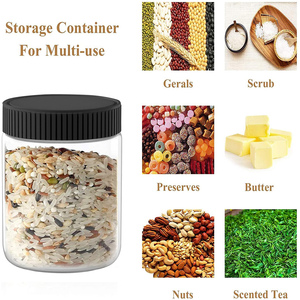 Bouteille d'emballage en plastique de 300 ml en gros avec couvercle à vis, bocaux de qualité alimentaire pour fruits secs - Product Image 4