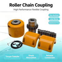 Accouplement à engrenages à chaîne à rouleaux KC SFS, dents trempées, construction forgée durable, couvercle de protection, garantie 1 an, personnalisable OEM