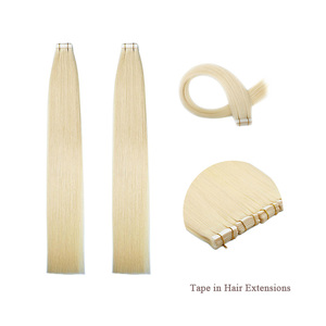 Extensions de cheveux vierges russes invisibles en gros, extensions vierges ombrées, 100% cheveux humains, fournisseur - Product Image 4