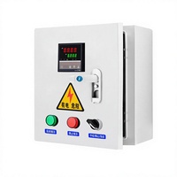 Boîtier de commande KYUN QCX5 pour ventilateur d'extraction de fumée, moteur, pompe à eau, boîte de distribution double alimentation, armoire de commande triphasée