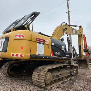 Excavatrice de taille moyenne CAT 324D, livraison gratuite, prix bas, excavatrice hydraulique sur chenilles d'occasion, nouveau modèle, excavatrice agricole - Product Image 1