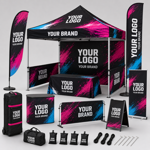 Custom Made Printed Folding, 3x3 10x10 Outdoor Event Aluminum Frame Pop up Tents Marquee Gazebo Canopy Trade Show Tent/ - Product Image 1