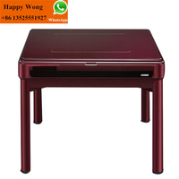 Table de Mahjong pliable ultra-mince à 4 carreaux de sortie Machine automatique de tables de Mahjong