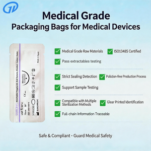 <span class=keywords><strong>Bolsa</strong></span> Médica Individual <span class=keywords><strong>de</strong></span> Lámina Metálica con Certificación ISO, Impresión <span class=keywords><strong>de</strong></span> Código UDI, Barrera <span class=keywords><strong>de</strong></span> Luz, Esterilizable con Óxido <span class=keywords><strong>de</strong></span> Etileno, <span class=keywords><strong>Bolsa</strong></span> para Consumibles Quirúrgicos Pequeños - Product Image 2