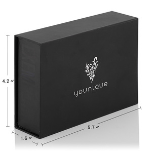 Manufacture Printed Luxury Black <b>Magnetic</b> Gift <b>Box</b> Wholesale Gift Boxes with <b>Magnetic</b> Lid - Product Image 4