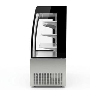 Enfriador <span class=keywords><strong>Abierto</strong></span> Multideck Blanco con Cortina Nocturna, Gabinete Comercial con Luz LED, Estantes Ajustables para Supermercado, Digital - Product Image 4