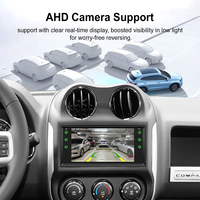 Radio para Auto Rhythm de 7 Pulgadas con Carplay Inalámbrico, Android Auto, Cámara de Reversa AHD y Radio FM para Jeep Wrangler de 2007 a 2016