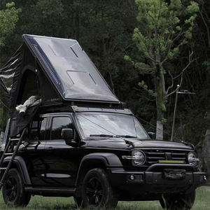 Tente de toit triangulaire rigide enduite de PU Ada pour le <span class=keywords><strong>camping</strong></span>, véhicule 4x4, 2 personnes, imperméable, quatre saisons, installation rapide - Product Image 5