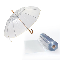 Film plastique souple transparent imperméable film pvc film pvc super clair en rouleau pas cher pour sacs nappes rideaux et emballage