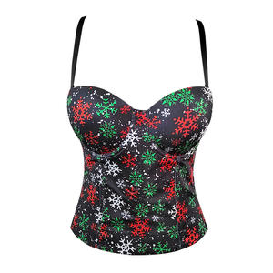 Corsé estampado largo Fishbone Body Shaping <span class=keywords><strong>Top</strong></span> Sexy Breasts Support Push up Cintura Tight Braces - Product Image 5