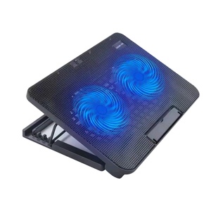 Cross-border Wholesale 14-inch 15.6-inch <b>Computer</b> Bracket Single <b>Fan</b> Cooling Laptop Stand Radiator N99F2 in Stock Air-Cooled Des - Product Image 4