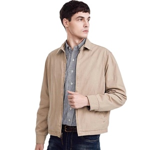 Giacca Bomber Slim Fit da Uomo RL con Logo Cavallo Ricamato, Chiusura a Cerniera, Antivento, in Cotone, per Autunno - Product Image 5