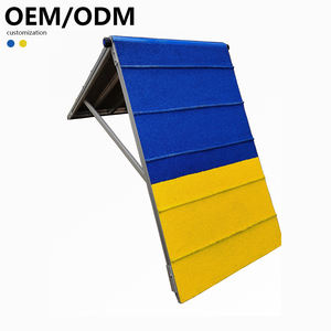 छोटे मध्यम आकार के आउटडोर चपलता प्रशिक्षण उपकरण कस्टम प्लास्टिक ए-बोर्ड कुत्ते प्रशिक्षण पेशेवर ए-फ्रेम फैशन - Product Image 3