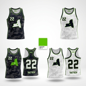 Maillots de lacrosse sublimés pour filles, style racerback - Product Image 3