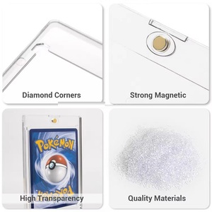 Estuche Protector Rígido Transparente con Cierre Magnético de 35PT para Tarjetas Coleccionables de Baloncesto TCG, con Protección UV - Product Image 4