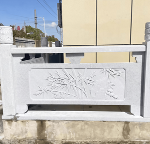 Tùy Chỉnh Đá Granit Đá Tự Nhiên Sông Hàng Rào Vườn Trang Trí Đá Cẩm Thạch Lục Bình Và Đường Sắt - Product Image 3