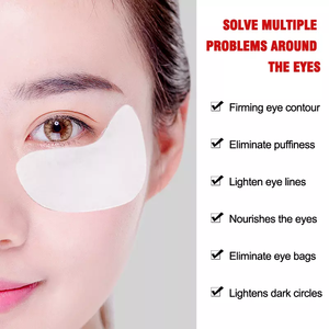 Ankünfte Anti-Falten-Augen gel pflaster für Augenringe Kollagen unter Augen gel pads Trend produkte 2025 Neues Blatt Vegane Augen maske - Product Image 4