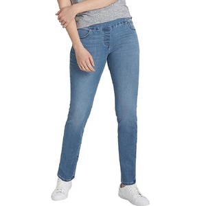 Jeans pour femmes-Jambe droite Meilleure vente Streetwear décontracté pour femmes Jeans de taille de haute qualité Pantalon en jean pour femmes de BDBangladesh - Product Image 5