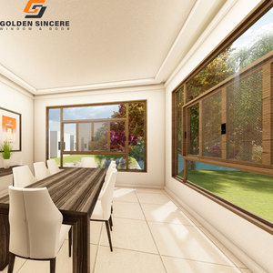 Fenêtres coulissantes en aluminium Thermobreak Fenêtre en verre Fenêtres coulissantes en aluminium pour maisons - Product Image 5