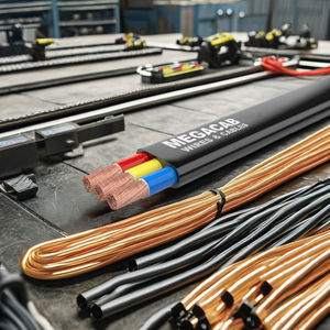 Cable Fotovoltaico Flexible con Aislamiento de PVC de 2.5mm 4mm 6mm 10mm, Núcleo de Cobre, para Uso Industrial de Bajo Voltaje 300V/600V - Product Image 4