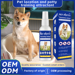 100 मिलीलीटर कुत्ते पिल्ला पोटी प्रशिक्षण स्प्रे प्रभावी शौचालय गाइड सहायता, पालतू जानवरों को निर्दिष्ट पोटी स्पॉट के लिए निर्देशित - Product Image 5