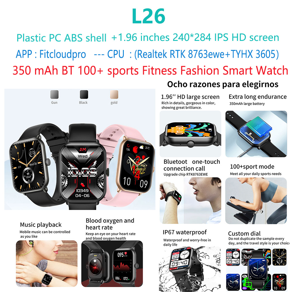 L26-bt-call-phone-fashion -- Sport-Smart-Watch