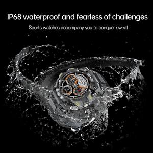 PG222 2025นาฬิกาอัจฉริยะสำหรับเล่นกีฬากลางแจ้ง IP68ไอโฟน/แอนดรอยด์กันน้ำได้เครื่องติดตามการออกกำลังกายรับสายโทรควบคุมระยะไกล - Product Image 6