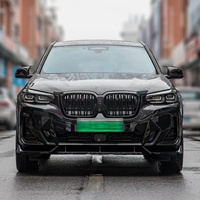 Kit carrosserie en fibre de carbone X3 pour BMW X3 jupes latérales de lèvre de pare-chocs avant diffuseur arrière ailes arrière couvercle de rétroviseur de calandre