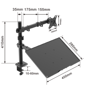 Chất lượng cao 100*100 mét VESA 14-32 inch màn hình TV <span class=keywords><strong>Bracket</strong></span> hiển thị đứng - Product Image 3
