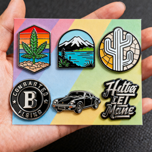 Металлические значки из цинкового сплава с золотым покрытием, масонские, с индивидуальной формой и тиснением, OEM-производство - Product Image 4