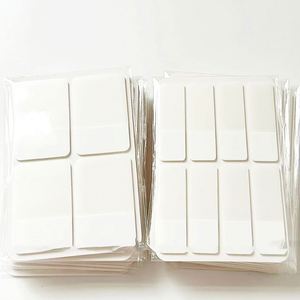 Idol Mini Card Writable Notepad Study Stickers 40/80/160 Sheets White Transparent Minimalist <b>Bookmark</b> Index Self-Adhesive - Product Image 5