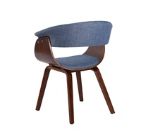 Pieds de chaise de cuisine Chaises de salle à manger et tables en tissu Mobilier de maison moderne Fabricant d'usine Cadre en bois Chaise nordique solide