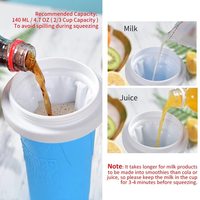 Tasse à presser en silicone magique de qualité alimentaire pour le bricolage et la congélation rapide