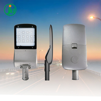 Lampadaire LED extérieur haute luminosité AC, étanche IP66, haute efficacité, avec détecteur de mouvement, couvercle en verre et contrôle par cellule photoélectrique et minuterie